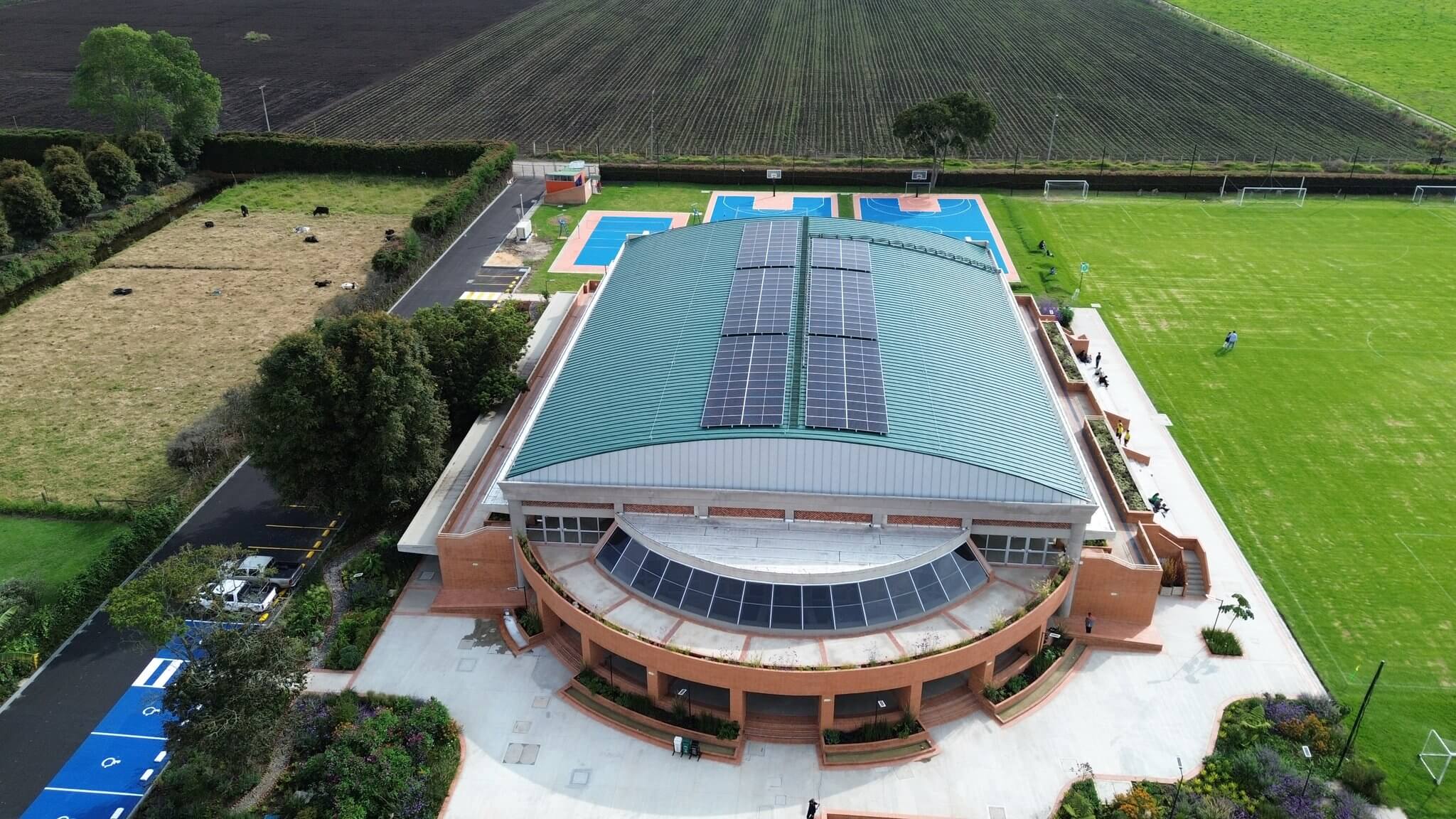 ALUNA vista aérea cenital